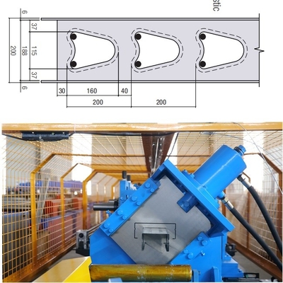 Logical Wall Structural Wall Stud And Track Rolling Forming Machine Tốc độ cao