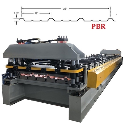 Bảng điều khiển PBR Bảng điều khiển sườn Max Bảng điều khiển tấm lợp kim loại Ag Máy cán định hình