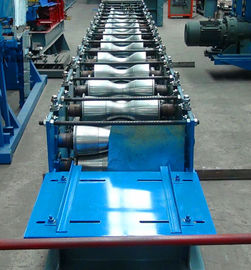 Durable Ridge Cap Roll Forming Machine 8 - 15 M / Min Năng lực sản xuất Xây dựng
