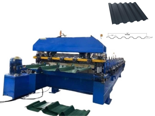 PPGI / GI Tiêu chuẩn xuất sắc 7.2 Panel Steel Sheet Roll Forming Machine Chất lượng cao