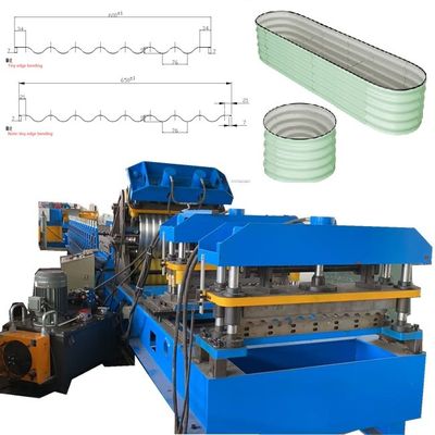 Máy tạo hình lăn hồ sơ giường vườn nâng