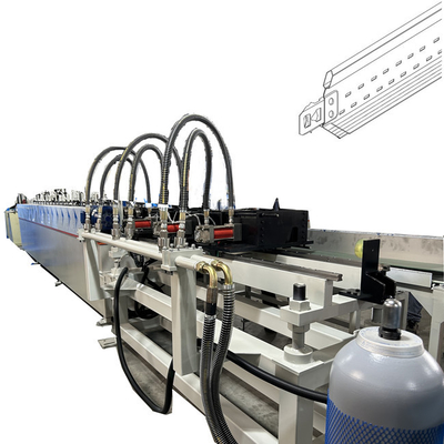 Galvanized Light Steel Keel Hệ thống trục treo trần T Grid Rolling Forming Machine