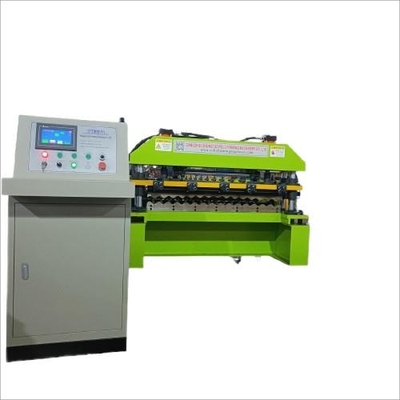 Máy tạo cuộn tấm lợp 1000mm Hydraulic Shearing