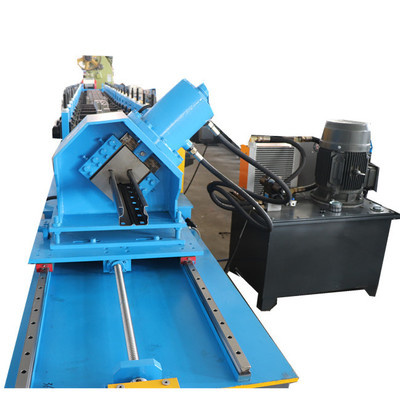 Máy chế biến cuộn bảng kệ tiên tiến cho giá đỡ thẳng đứng với hệ thống đâm và cắt