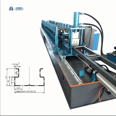 Hệ thống kệ hồ sơ kệ khung gọng hạng nặng Thép đứng thẳng đứng rack làm cuộn hình thành máy