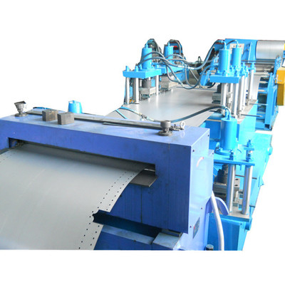 Dẫn dây chuyền Máy tạo cuộn tấm thép máy chế biến dòng chảy của uncoiling tự động cắt