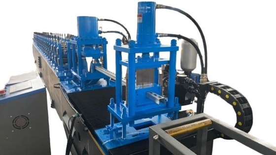 Máy tạo cuộn kênh Strut chính xác với đường kính trục cuộn 70mm và chiều dài cắt tùy chỉnh