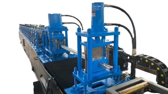Máy cán định hình kênh có rãnh bằng thép