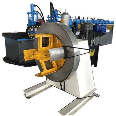 Máy hình thành cuộn kênh mặt trời Strut Stent U Bracket Solar Panel Mounting Structure Making Machine