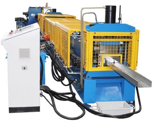 Máy đâm thủy lực 18 trạm C Purlin Roll Forming Machine PLC