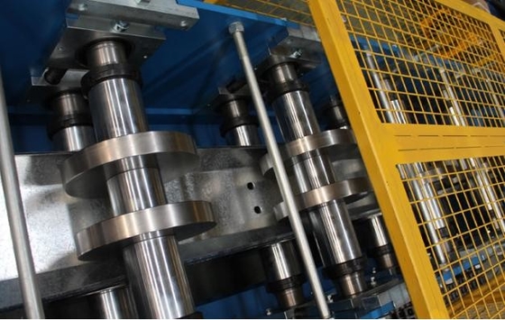Máy đâm thủy lực 18 trạm C Purlin Roll Forming Machine PLC