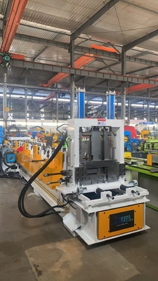 Tự động thay đổi kích thước C Purlin Roll Forming Machine với 20 trạm