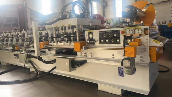 Tự động thay đổi kích thước C Purlin Roll Forming Machine với 20 trạm