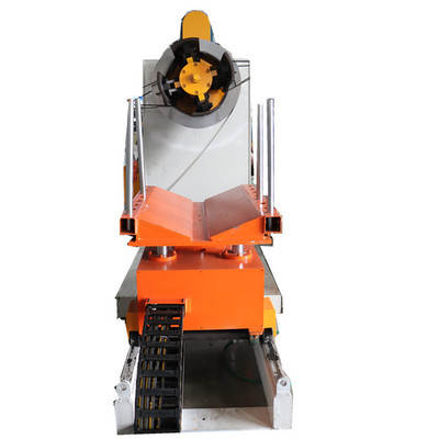 Chất liệu thép bền Uncoiler Máy tự động Decoiler với trạm bơm thủy lực cho dây cắt kim loại