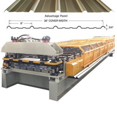 R Panel và Ag Panel Cold Roll Forming Machine Tốc độ nhanh