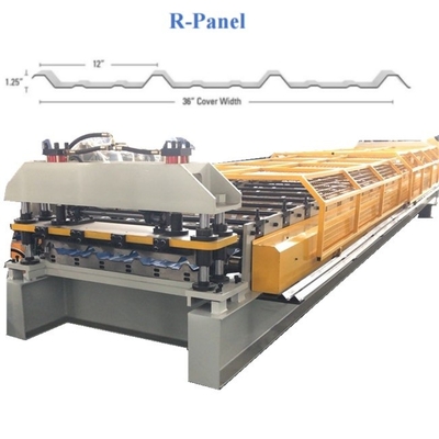 R Panel và Ag Panel Cold Roll Forming Machine Tốc độ nhanh