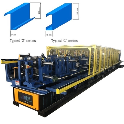 Máy CZ hoàn toàn tự động điều chỉnh Purlin trước khi cắt tóc