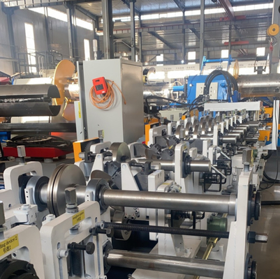 CZ thông minh máy hình thành cán purline sau khi cắt với lỗ đâm tùy chỉnh