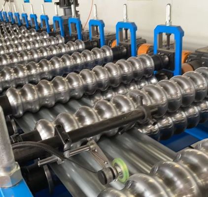 Máy tạo hình lăn hồ sơ giường vườn nâng