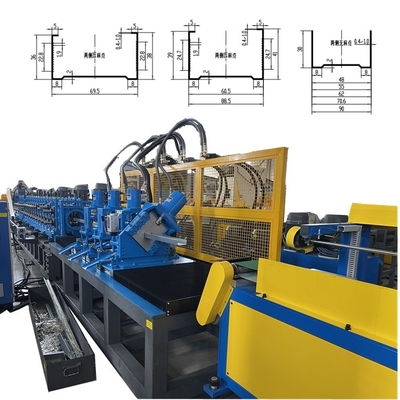 Máy tạo hình cán xà gồ và ray thạch cao 70m/phút hoàn toàn tự động
