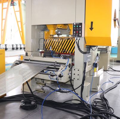 Đường dây sản xuất đâm và cắt theo chiều dài tự động