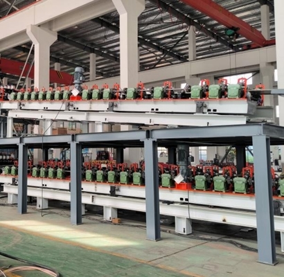 Dây chuyền cửa cuốn gara phân đoạn PU tự động